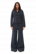 Blazer GANNI Fluffy Denim