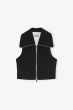Gilet GANNI Zip Weste Black