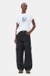T-Shirt GANNI Basic Kittens White