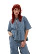 Bluse BAUM & PFERDGARTEN Denim Peplum 