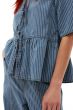 Bluse BAUM & PFERDGARTEN Denim Peplum