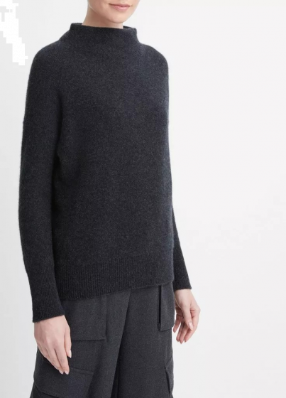 Pullover VINCE Plush Cashmere Funnel Neck 