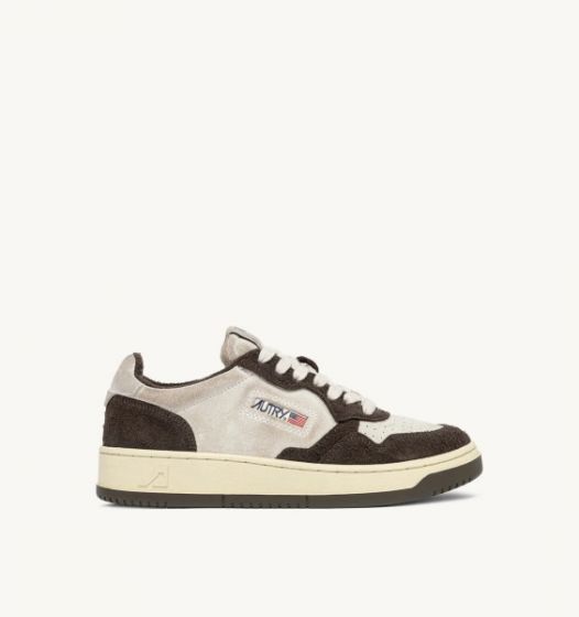 Schuhe AUTRY Medalist Low Sneakers Suede/ Hair Brown