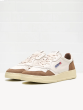 Schuhe AUTRY Medalist Low aus Wildleder und Ziegenleder in Weiß/Suede