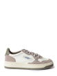 Schuhe AUTRY Medalist Low Wildleder und Leder White/Licorice