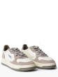 Schuhe AUTRY Medalist Low Wildleder und Leder White/Licorice