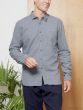 Hemd OLIVER SPENCER Clerkenwell Tab Shirt Grey 